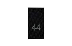 р044пч 44 - размерник - черный (уп.200 шт) купить по цене 115 руб - в интернет-магазине Веллтекс | Владикавказ
