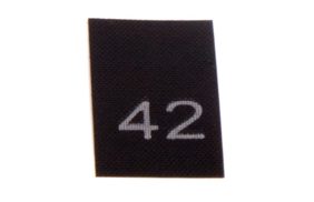 р042пч 42 - размерник - черный (уп.200 шт) купить по цене 115 руб - в интернет-магазине Веллтекс | Владикавказ
