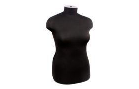 манекен женский р52 (104-84-110) мягкий цв чёрный купить по цене 9266 руб - в интернет-магазине Веллтекс | Владикавказ
