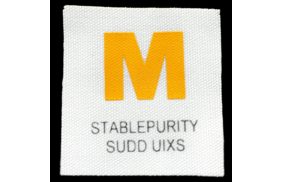 нашивка m stablepurity sudd uixs белый/желтый 4.5*4.5см – товары для шитья дома купить в Веллтекс | Владикавказ
