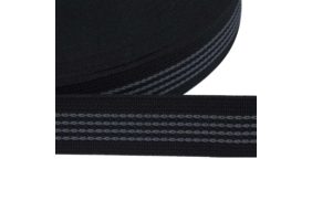 резинка тканая с латексом 3*4 цв черный 025мм (уп 25м) ekoflex купить по 42.4 для тактического снаряжения в Владикавказе 