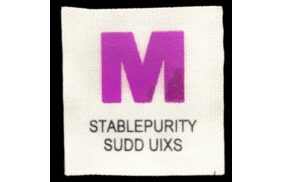 нашивка m stablepurity sudd uixs белый/сирень 4.5*4.5см – товары для шитья дома купить в Веллтекс | Владикавказ
