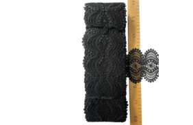 кружево гипюр 100мм цв черный (уп 19,2м) 8591 купить по 159.6 - в интернет - магазине Веллтекс | Владикавказ
.