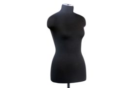 манекен женский р50 (100-79-106) мягкий цв чёрный купить по цене 9266 руб - в интернет-магазине Веллтекс | Владикавказ
