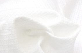 вафельное полотно 145гр/м2, 100хб, 45см, отбеленная, белый/s501, (60/420м) tpg052 купить в Владикавказе.